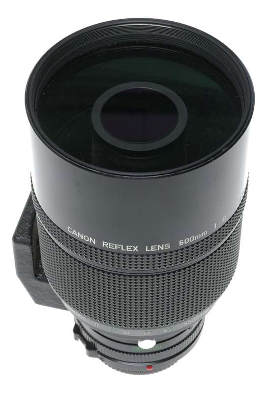 Canon FD 500/8 Reflex lens 500mm 1:8 Regular 1x Boxed Museum Condition