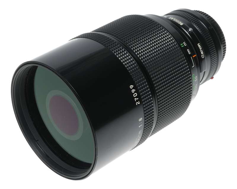 Canon FD 500/8 Reflex lens 500mm 1:8 Regular 1x Boxed Museum Condition