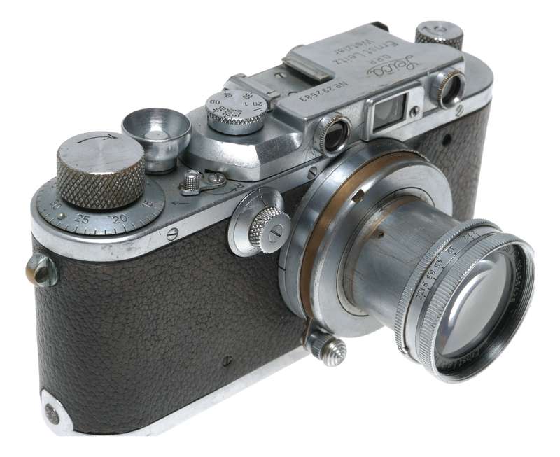Leica III RF 35mm film camera M39mm lens Summar f=5cm 1:2