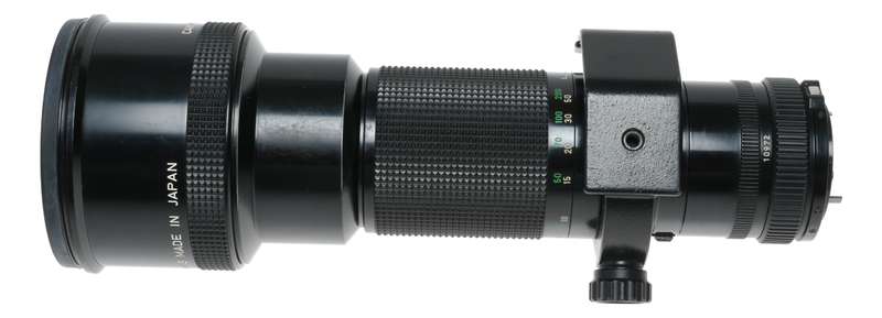 Canon FD 400mm 1:4.5 vintage 35mm film camera lens 4.5/400mm pristine