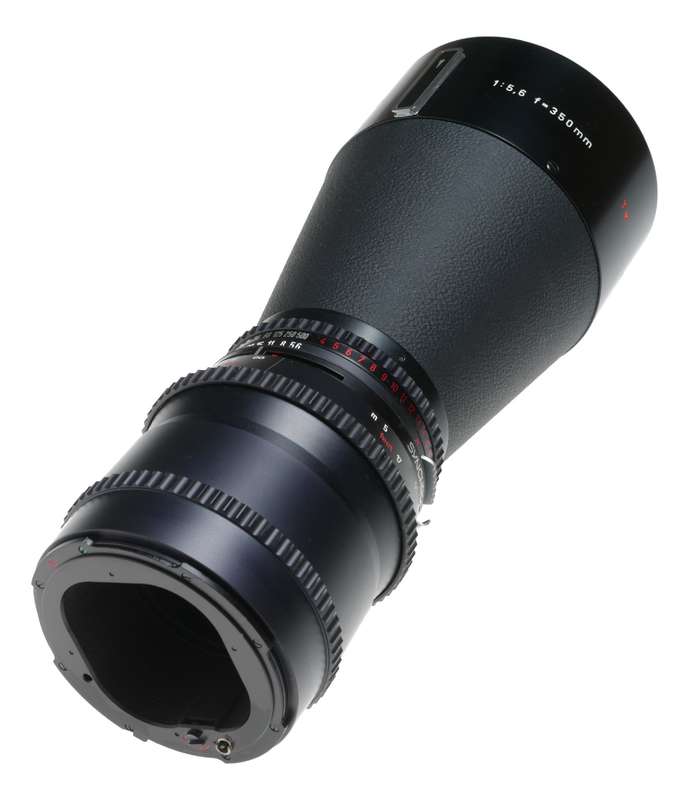 Hasselblad Tele-Tessar 1:5.6 f=350mm T* prime lens hood filter caps mint set