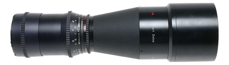 Hasselblad Tele-Tessar 1:5.6 f=350mm T* prime lens hood filter caps mint set