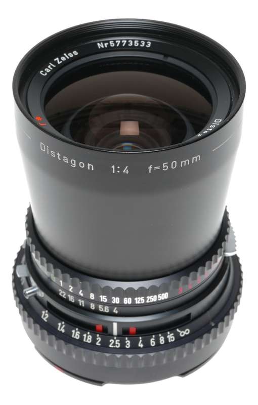 Hasselblad Distagon 1:4 f=50mm Prime camera lens 4/50 Mint boxed set