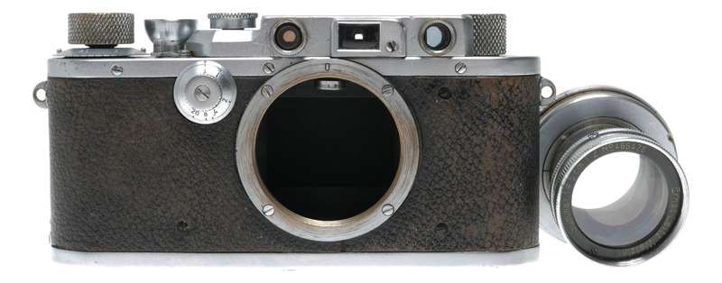 Leica III RF 35mm film camera M39mm lens Summar f=5cm 1:2