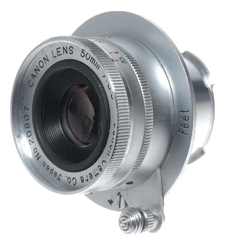 Canon II-S2 rangefinder camera 50mm f3.5 lens vintage 35mm film rare RED X