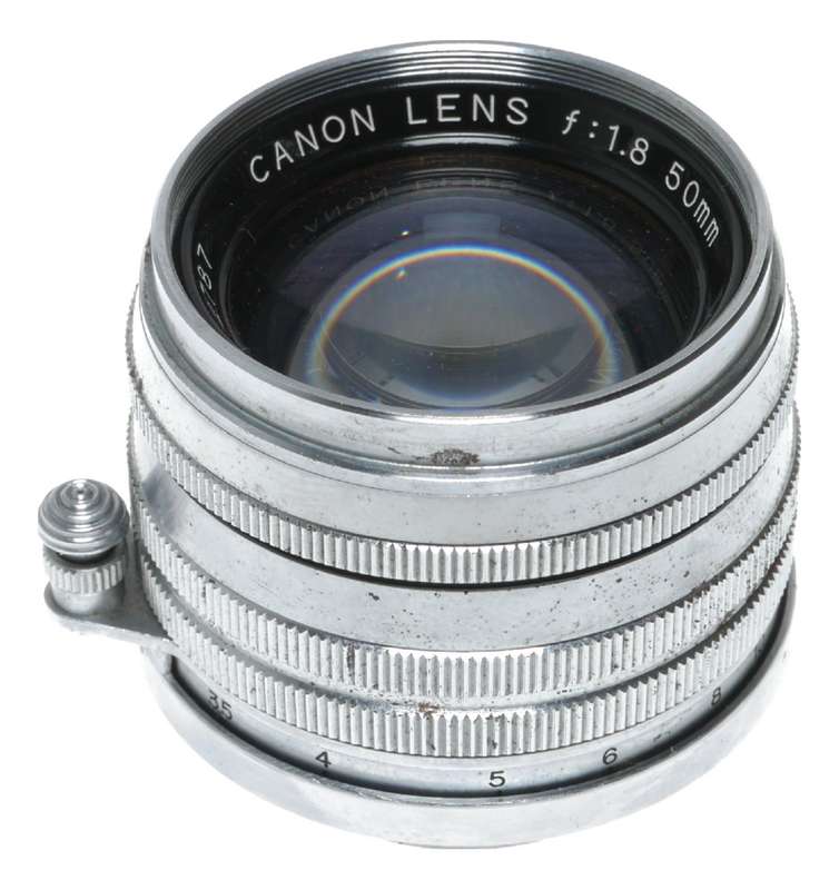 Canon IIF rangefinder camera vintage f:1.8 50mm LTM 1.8/50mm lens