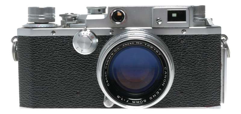 Canon IIS 2 rangefinder camera vintage f/1.8 50mm LTM 1.8/50mm coated lens