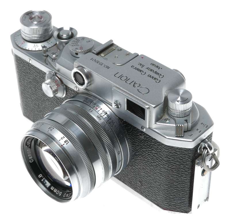 Canon IIS 2 rangefinder camera vintage f/1.8 50mm LTM 1.8/50mm coated lens