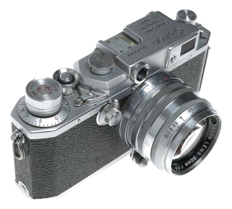 Canon IIS 2 rangefinder camera vintage f/1.8 50mm LTM 1.8/50mm coated lens