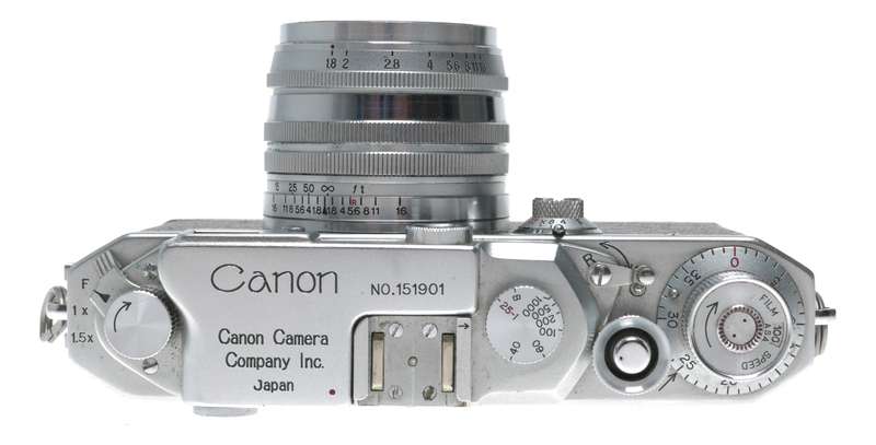 Canon IIS 2 rangefinder camera vintage f/1.8 50mm LTM 1.8/50mm coated lens