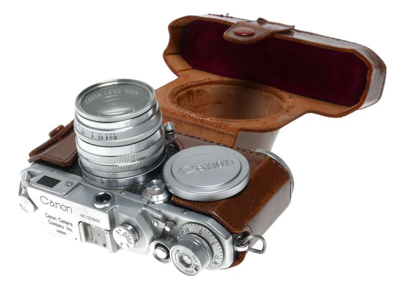 Canon IIS 2 rangefinder camera vintage f/1.8 50mm LTM 1.8/50mm coated lens