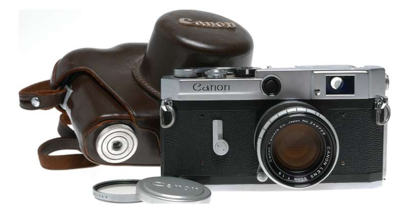 Canon VI L Chrome 35mm film camera canon lens f:1.8 50mm M30 LTM mount