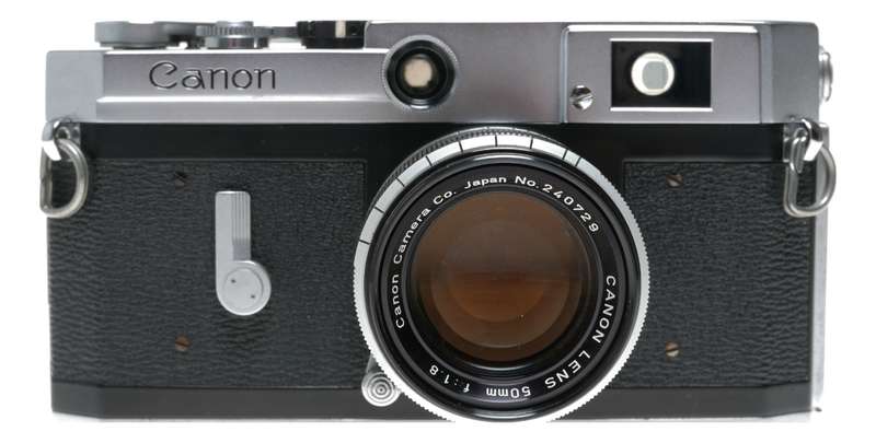 Canon VI L Chrome 35mm film camera canon lens f:1.8 50mm M30 LTM mount
