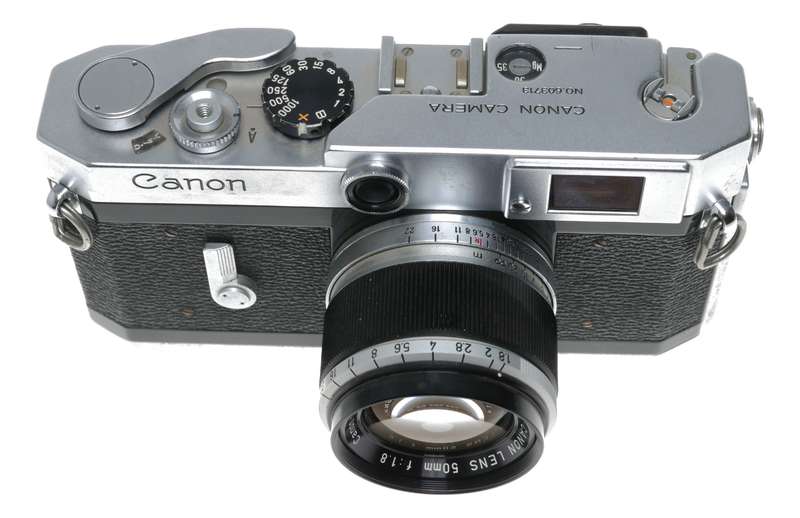 Canon VI L Chrome 35mm film camera canon lens f:1.8 50mm M30 LTM mount