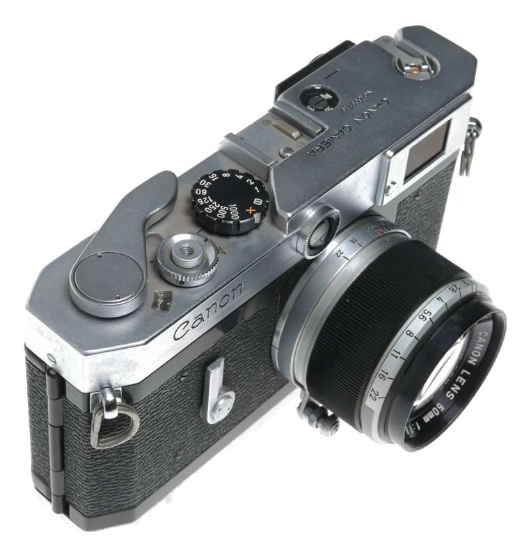Canon VI L Chrome 35mm film camera canon lens f:1.8 50mm M30 LTM mount