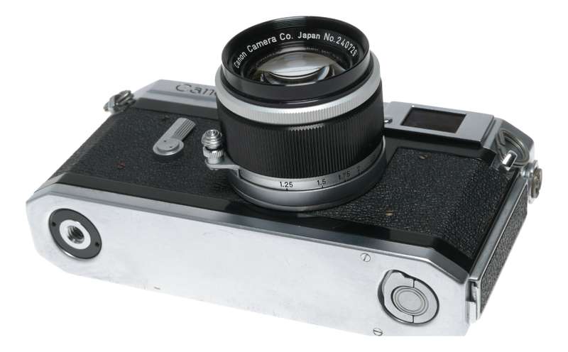 Canon VI L Chrome 35mm film camera canon lens f:1.8 50mm M30 LTM mount