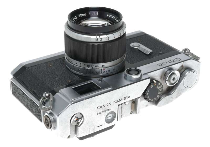 Canon VI L Chrome 35mm film camera canon lens f:1.8 50mm M30 LTM mount