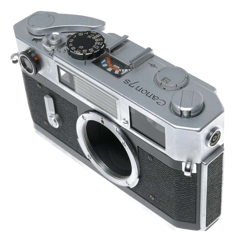 Canon 7S rangefinder 35mm chrome vintage film camera body only