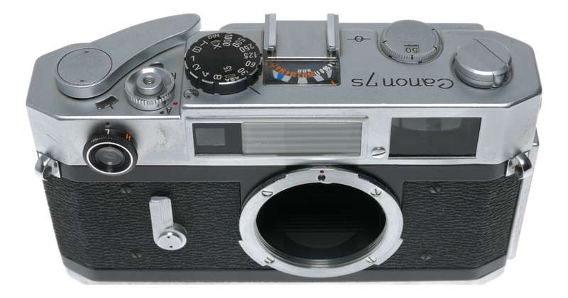Canon 7S rangefinder 35mm chrome vintage film camera body only