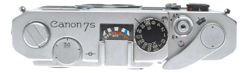 Canon 7S rangefinder 35mm chrome vintage film camera body only