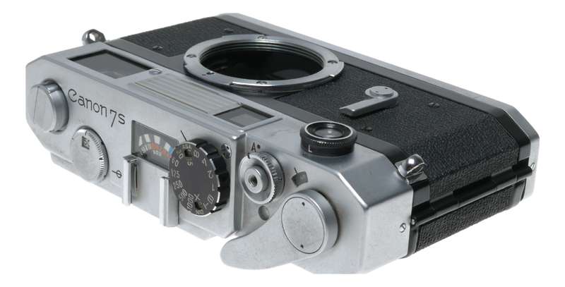 Canon 7S rangefinder 35mm chrome vintage film camera body only