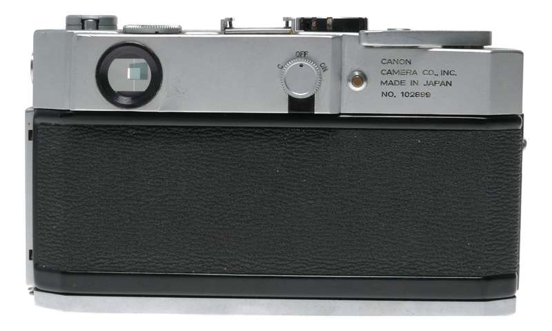 Canon 7S rangefinder 35mm chrome vintage film camera 2.8/50mm lens