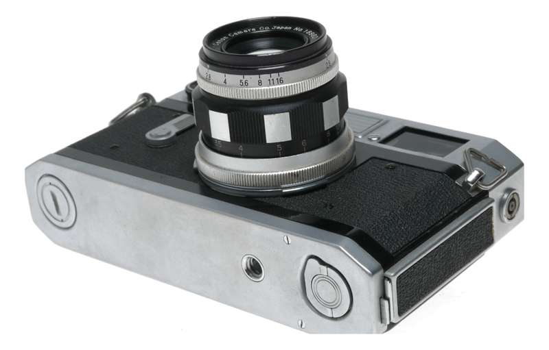 Canon 7S rangefinder 35mm chrome vintage film camera 2.8/50mm lens
