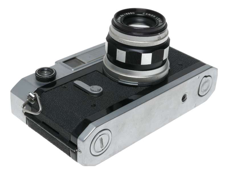 Canon 7S rangefinder 35mm chrome vintage film camera 2.8/50mm lens