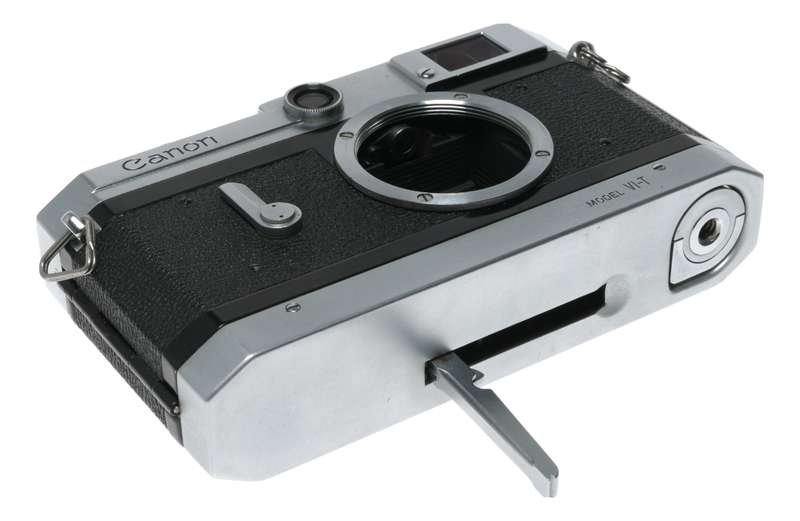 Canon Model VI-T rangefinder 35mm vintage film camera body cased