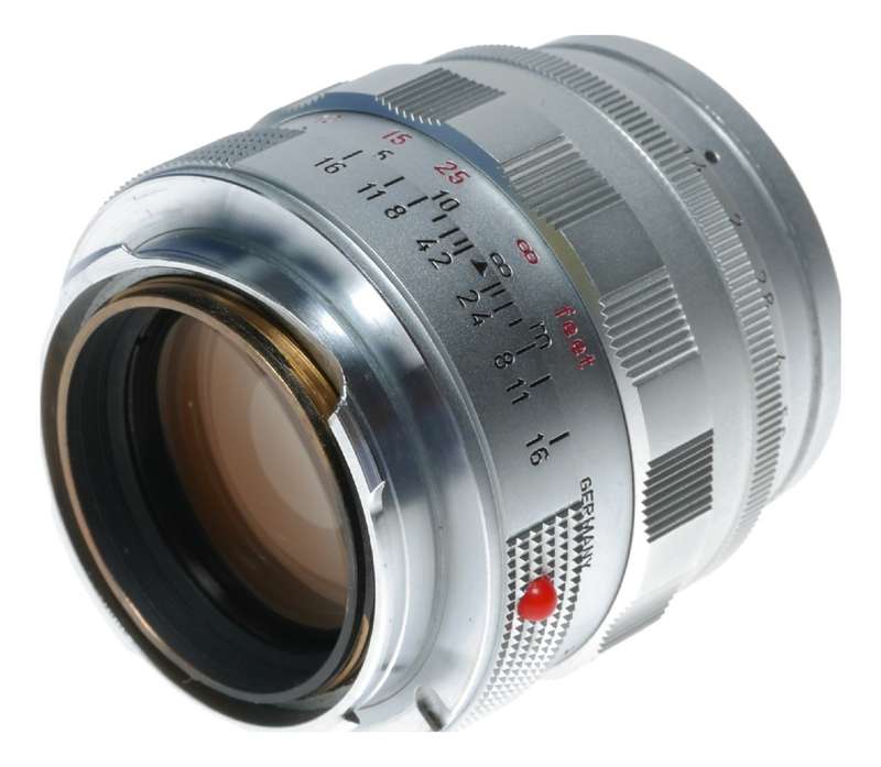 Leica M3 Summilux 1.4/50mm rare chrome lens cased set Top Notch