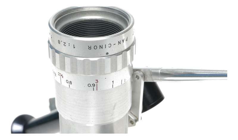 Bolex 8mm vintage film camera Som Berthiot Zoom lens Pan Cinor