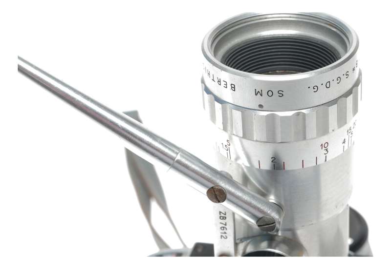 Bolex 8mm vintage film camera Som Berthiot Zoom lens Pan Cinor