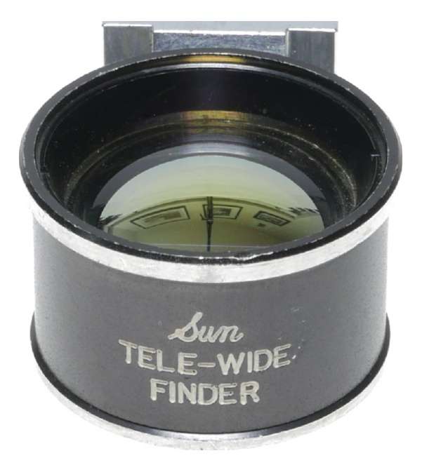 Sun Tele-wide universal Frame finder vintage camera accessory fits hot shu