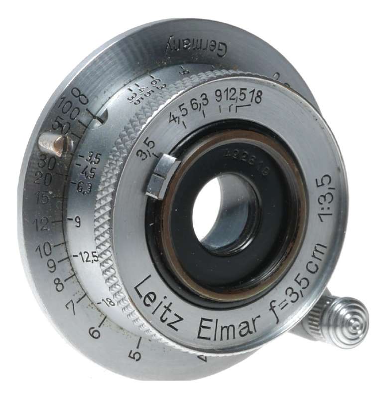 Leitz Elmar f=3.5cm 1:3.5 wide angle Leica M39 screw mount lens set f=35mm