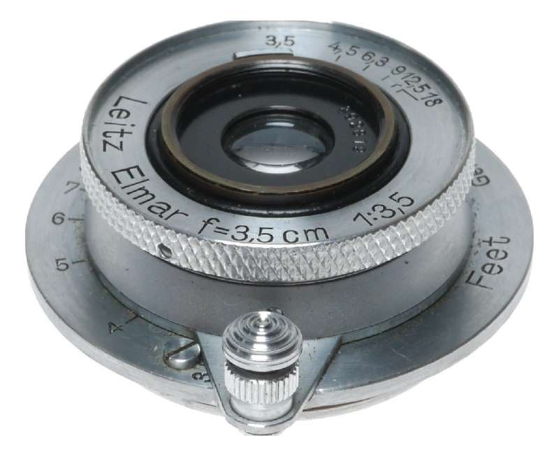 Leitz Elmar f=3.5cm 1:3.5 wide angle Leica M39 screw mount lens set f=35mm