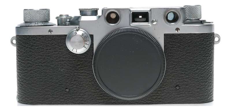 IIIc Leica Just Serviced M39 rangefinder body 3c case cap and manual
