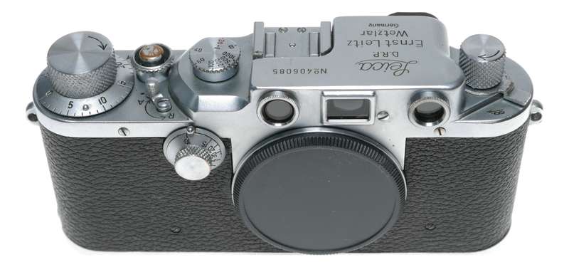 IIIc Leica Just Serviced M39 rangefinder body 3c case cap and manual