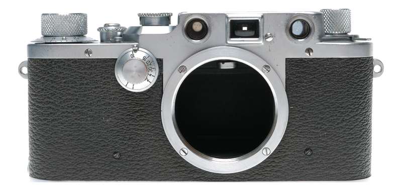 IIIc Leica Just Serviced M39 rangefinder body 3c case cap and manual