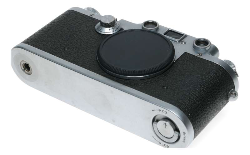 IIIc Leica Just Serviced M39 rangefinder body 3c case cap and manual