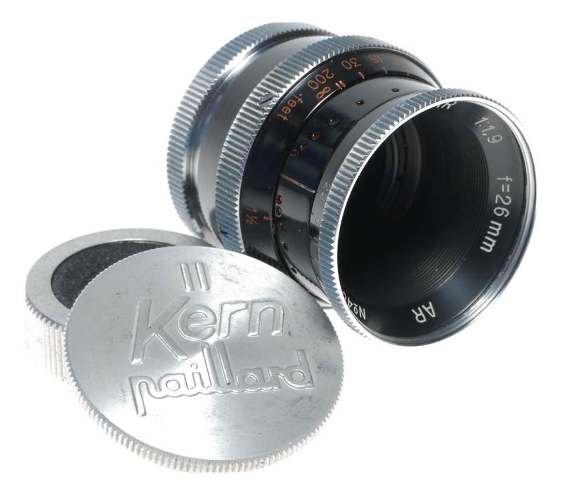 PIZAR 1:1.9 f=26mm AR c mount H16 reflex 16mm movie lens caps 1.9/26