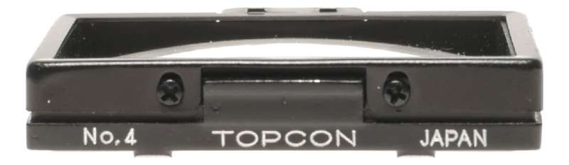 No.4 Topcon Grid squares Focussing screen SLR camera ground glass