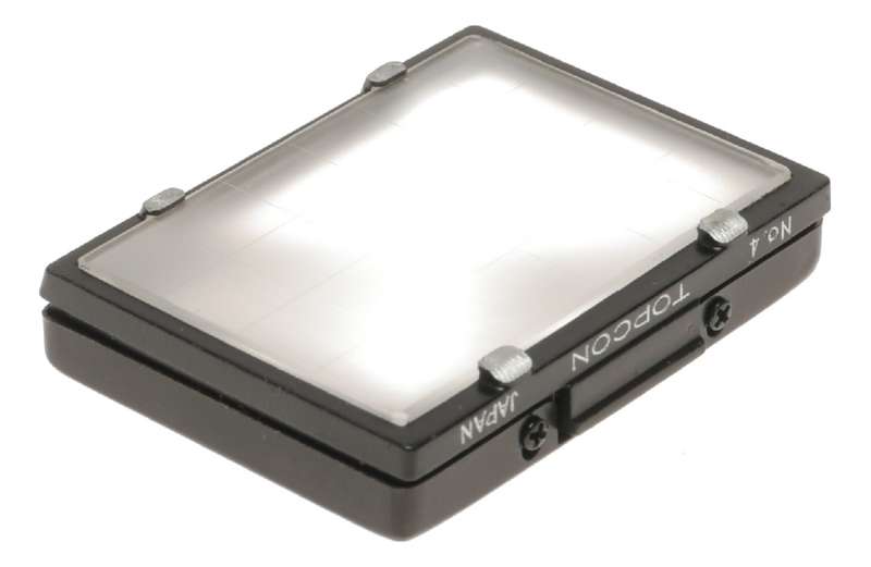 No.4 Topcon Grid squares Focussing screen SLR camera ground glass