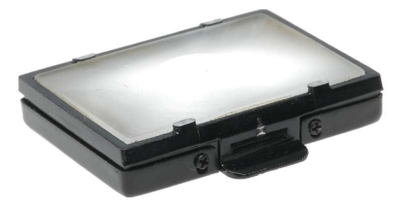 Focussing screen Topcon No.1 split screen SLR camera ground glass cased
