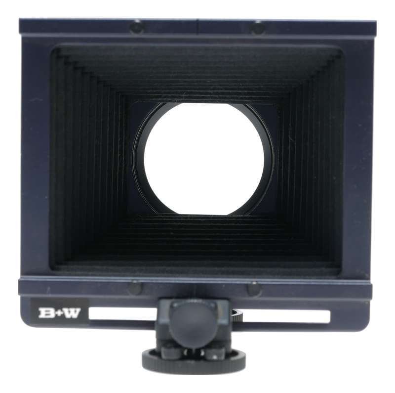 B+W Bellows lens hood shade filter holder compendium Das System Boxed