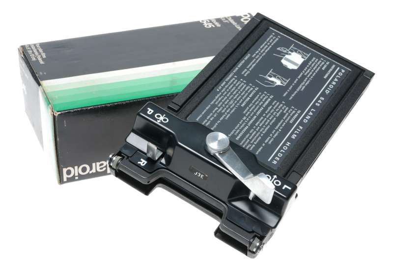 Polaroid land film holder 545 boxed camera accessory Sinar