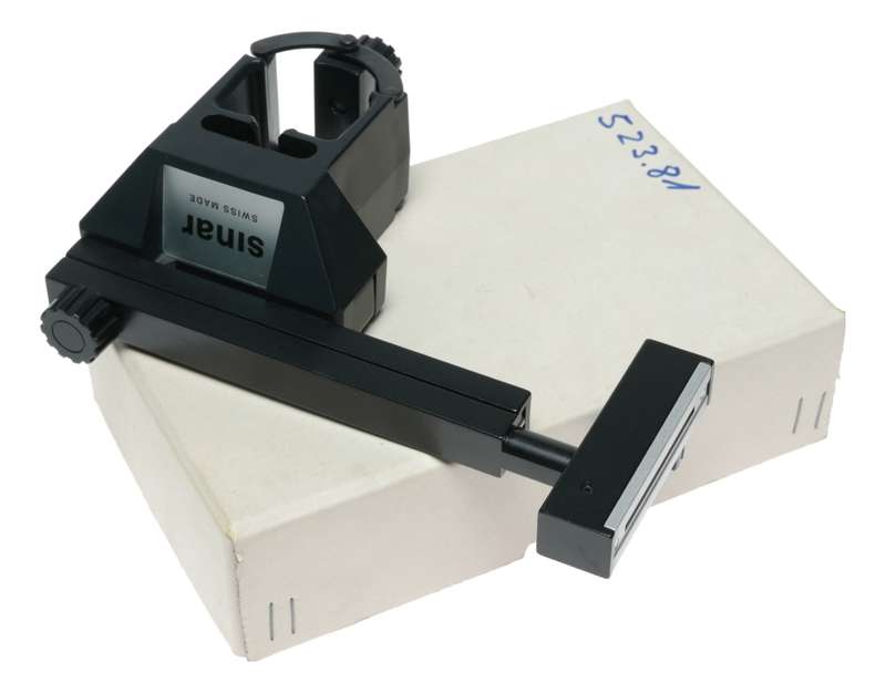 Sinar Module Carrier 523.81 fits on rail mint boxed camera accessory