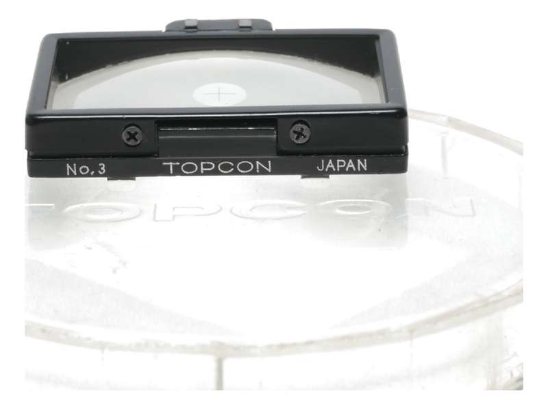 No.3 Topcon Focussing screen SLR camera ground glass Fresnel accessory