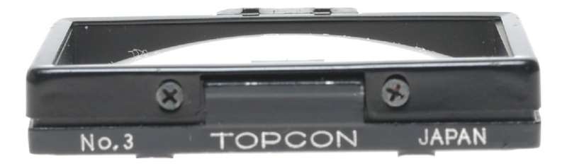 No.3 Topcon Focussing screen SLR camera ground glass Fresnel accessory