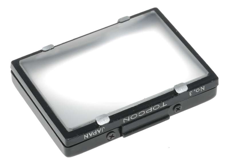 No.3 Topcon Focussing screen SLR camera ground glass Fresnel accessory
