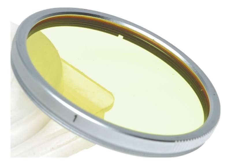 Leica Yellow 1 filter E43 Rare size Wetzlar Germany Leitz 43mm Summilux